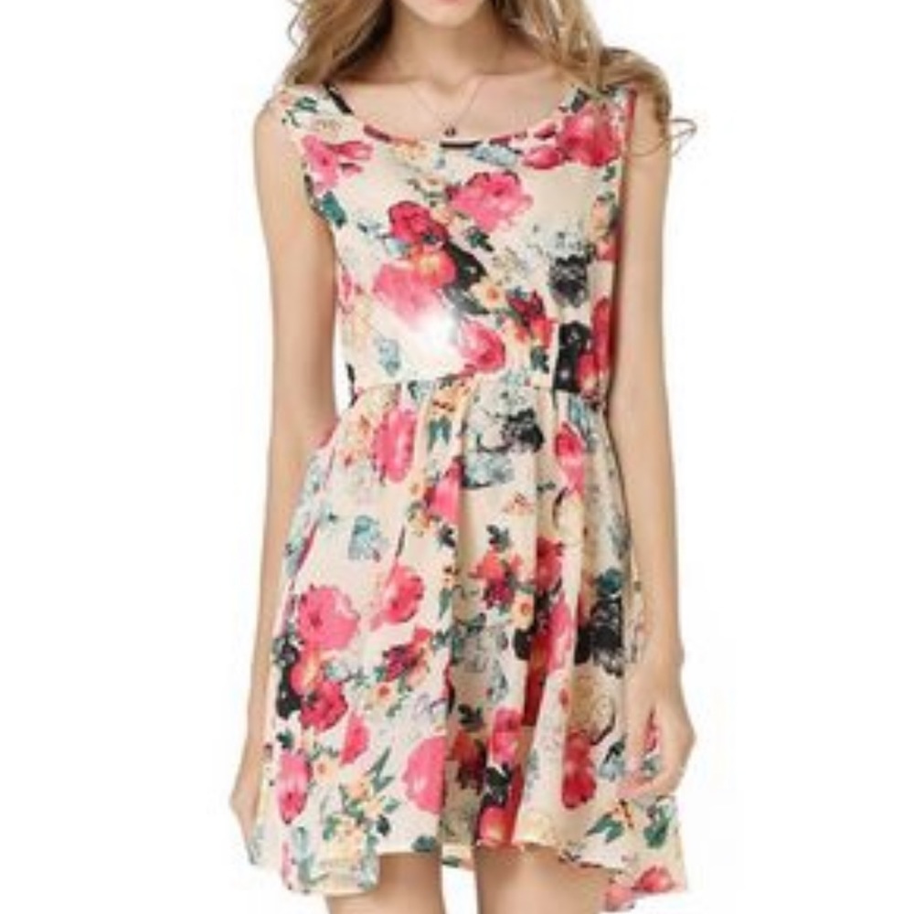 LIVA GIRL floral dress size XL NWT